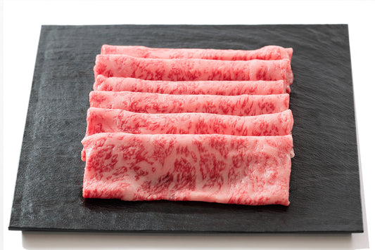 &lt;Tokachi Kuroge Wagyu beef&gt; Shoulder loin sukiyaki/shabu-shabu slices 500 g 