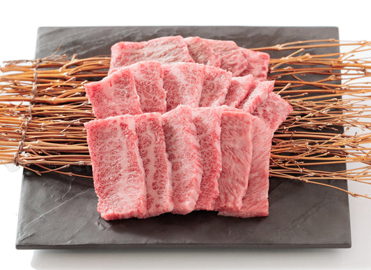 ＜十勝産黒毛和牛＞上カルビ焼肉250 g