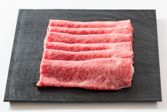 &lt;Tokachi Kuroge Wagyu beef&gt; Sirloin sukiyaki/shabu-shabu slices 500 g 